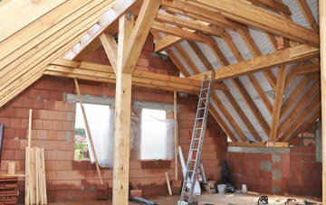 Moor Side attic trusses